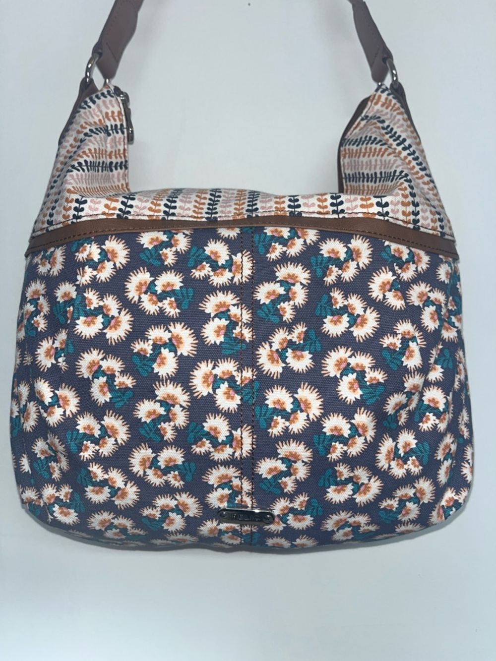 Bohemian Floral Canvas Shoulder Bag by Relic, #boho #cottagecore - Picture 2 of 8